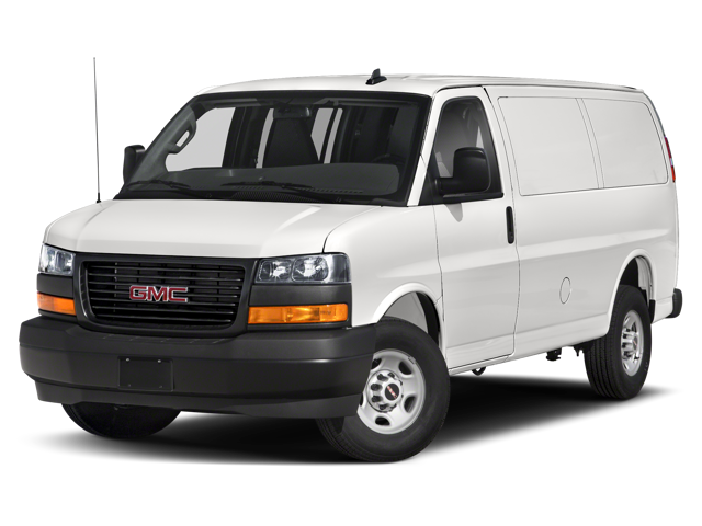 2020 GMC Savana Cargo Van front