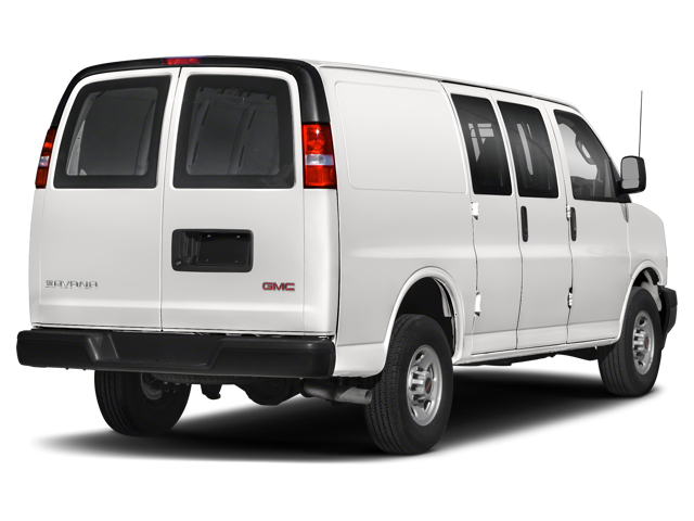 2020 GMC Savana Cargo Van back