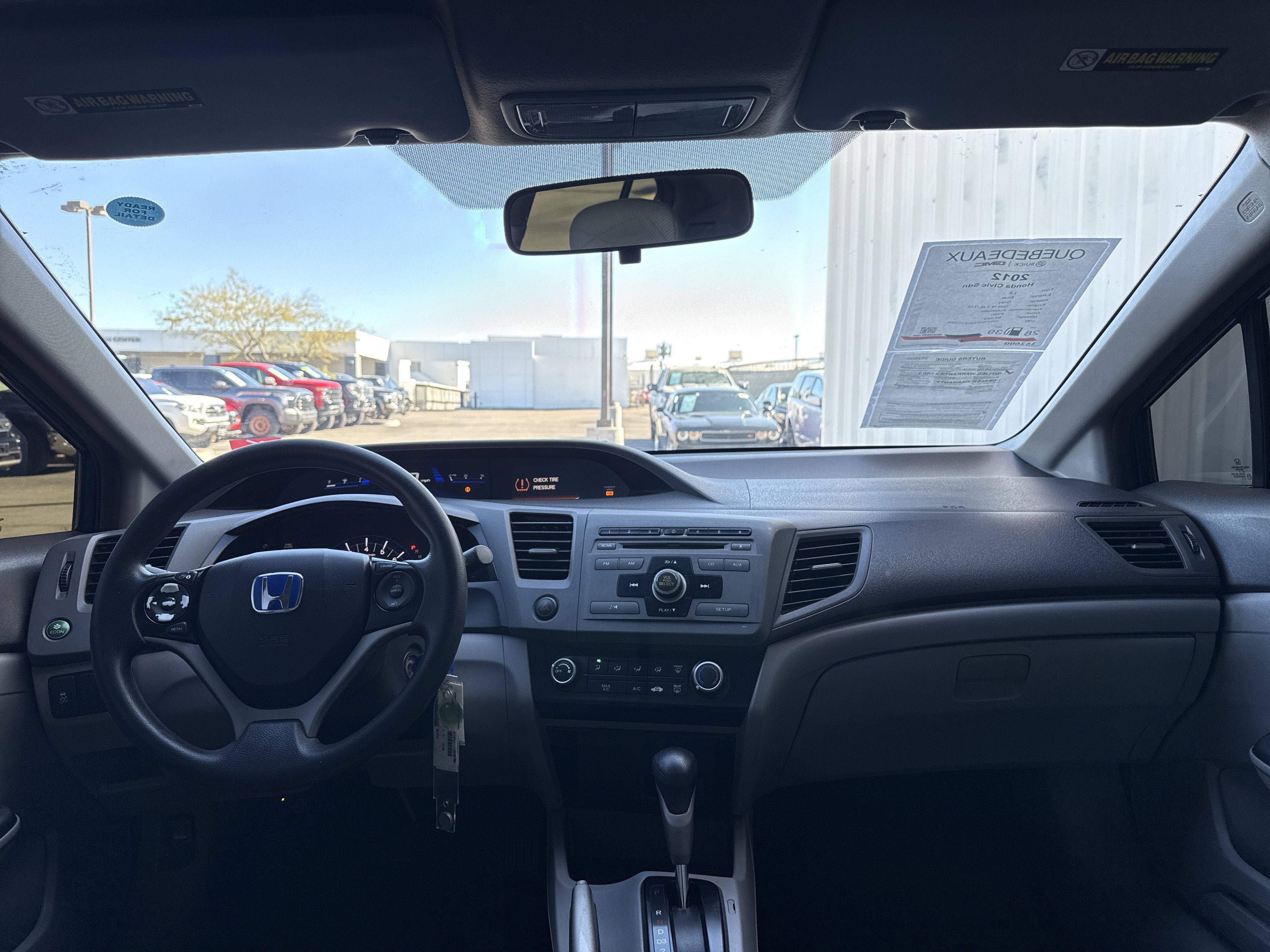 2012 Honda Civic Sdn LX