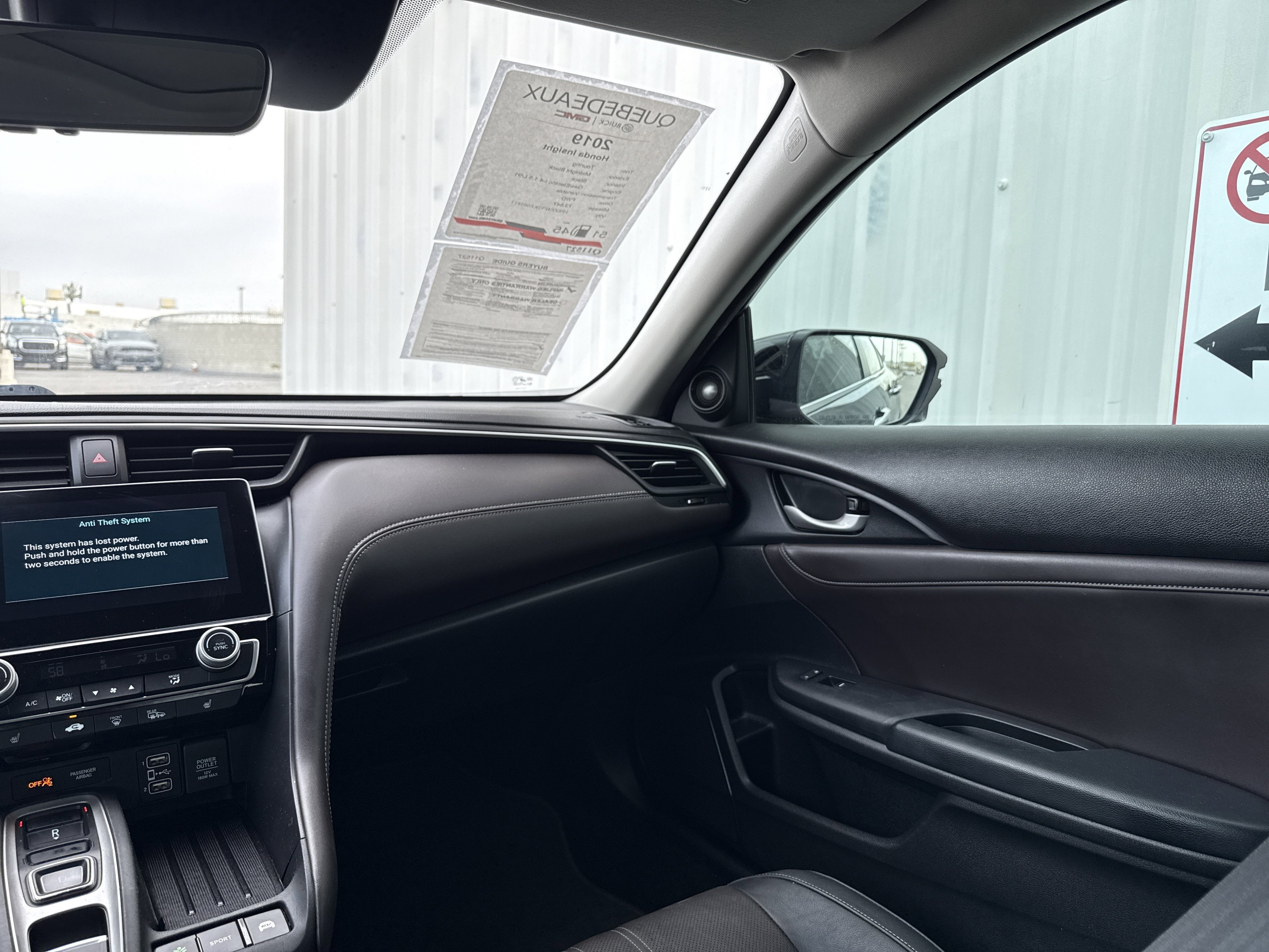 2019 Honda Insight Touring