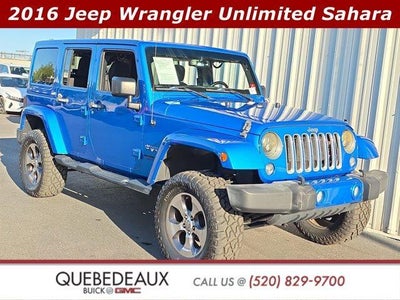2016 Jeep Wrangler Unlimited Sahara