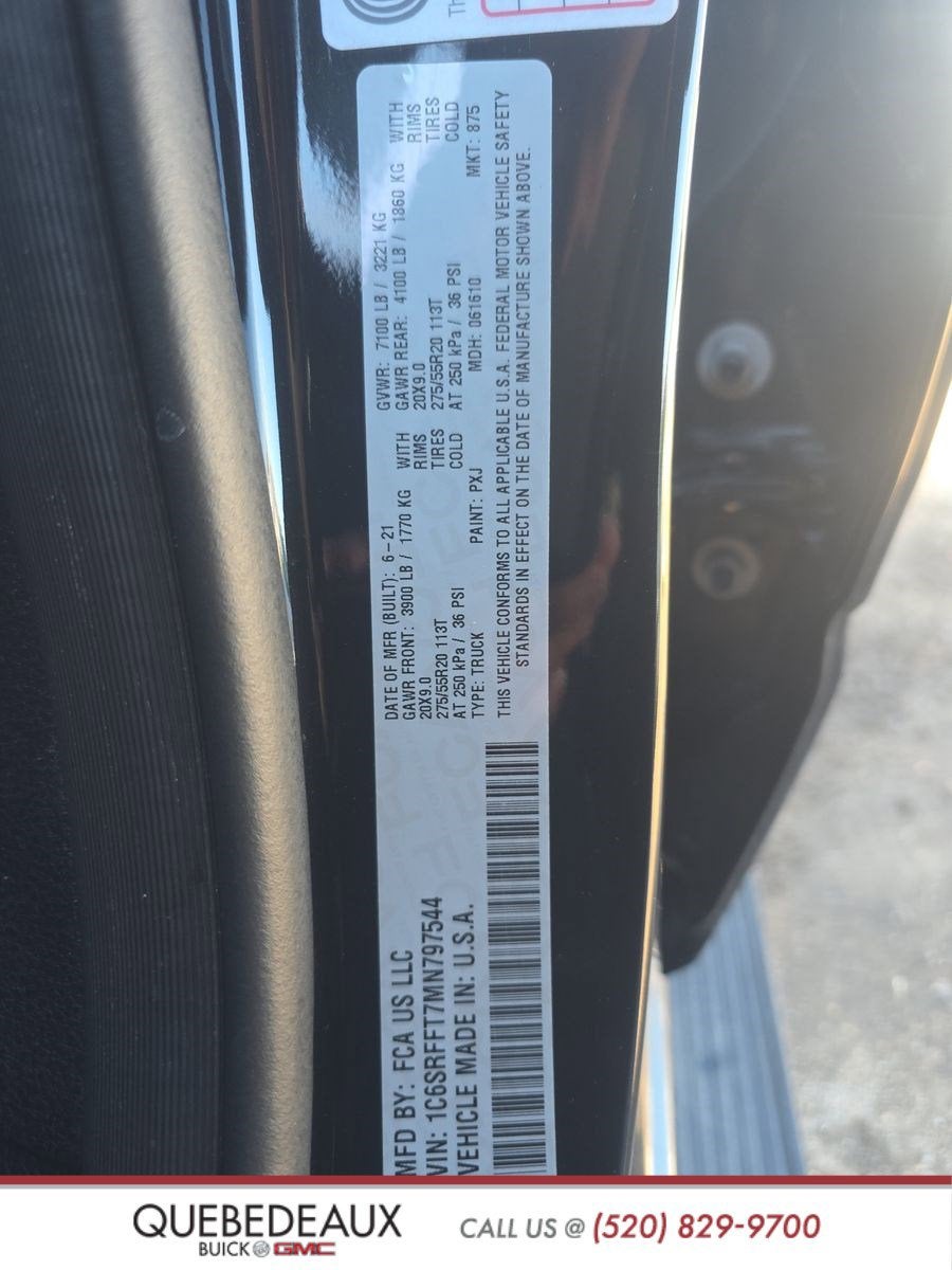 2021 RAM 1500 Big Horn