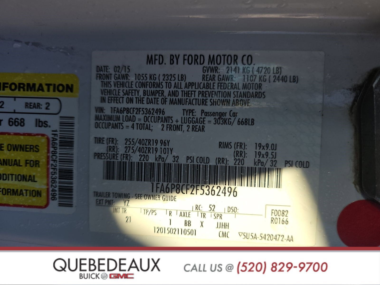 2015 Ford Mustang GT