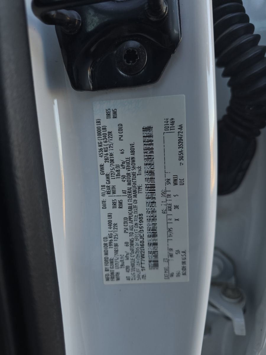 2018 Ford Super Duty F-250 SRW XL