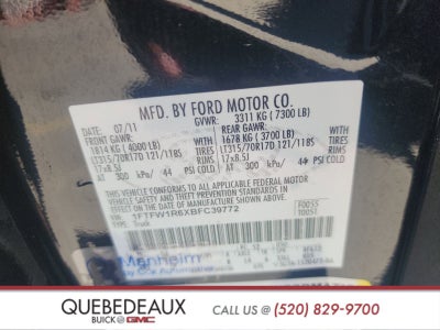 2011 Ford F-150 SVT Raptor