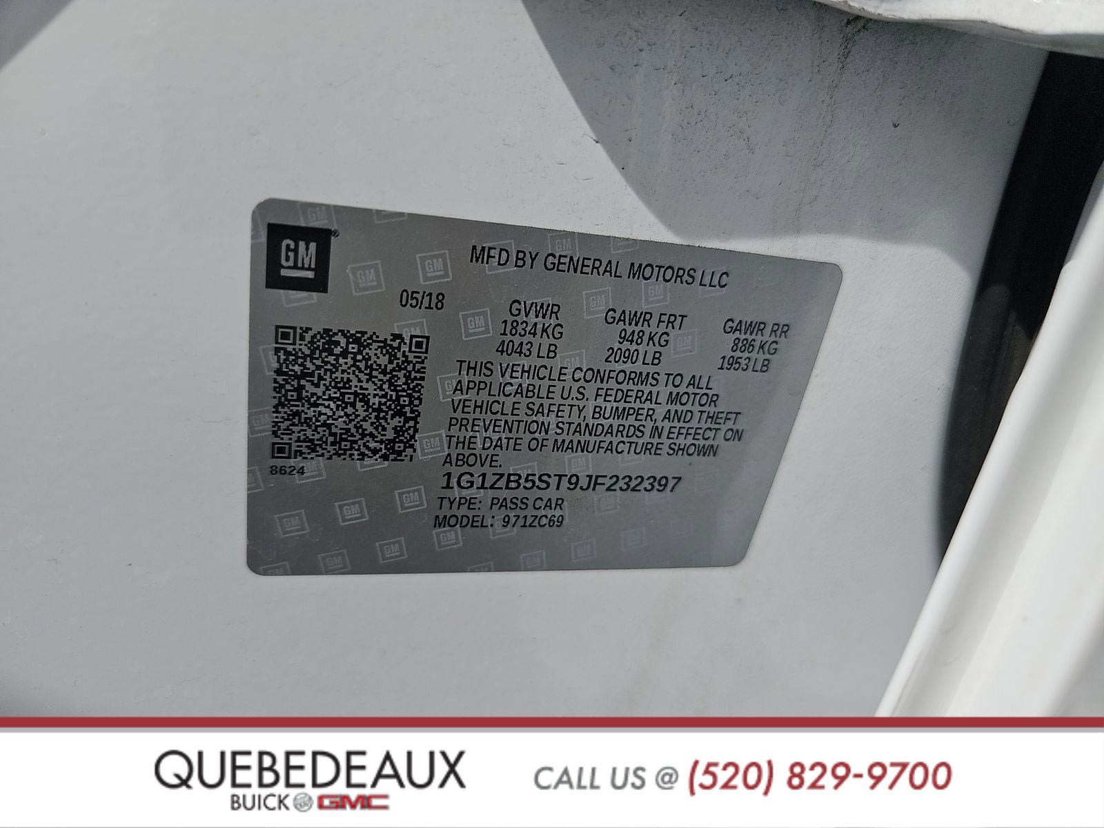 2018 Chevrolet Malibu LS