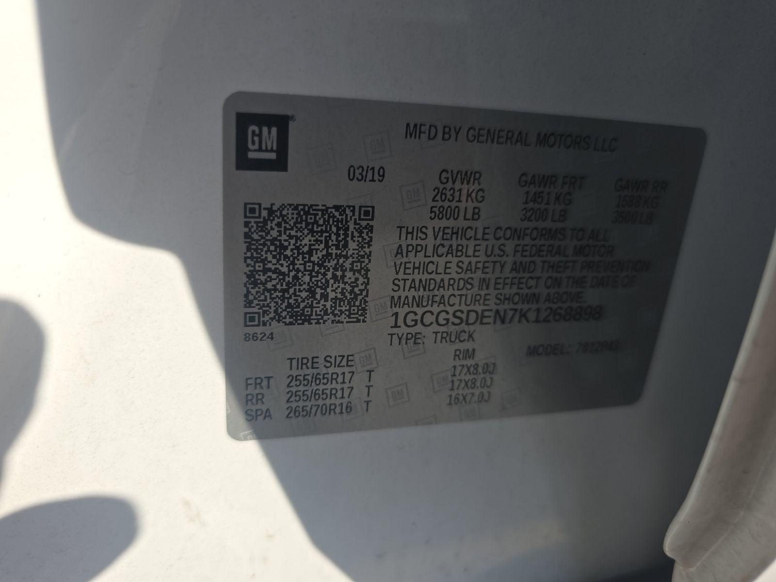 2019 Chevrolet Colorado 2WD Z71