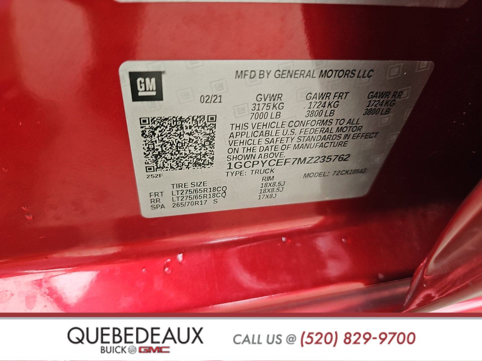 2021 Chevrolet Silverado 1500 Custom Trail Boss