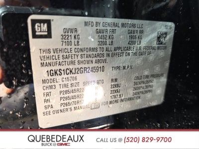 2016 GMC Yukon Denali