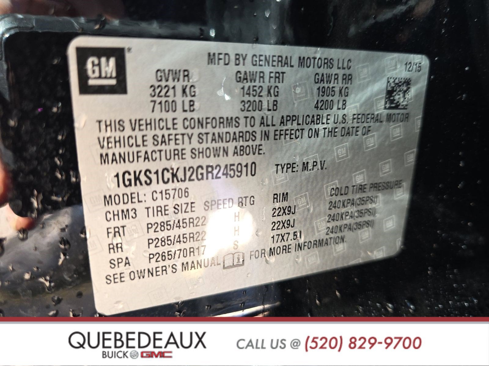 2016 GMC Yukon Denali