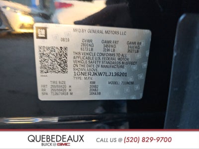 2020 Chevrolet Traverse RS