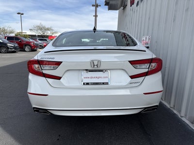 2022 Honda Accord Sedan Sport