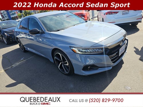 2022 Honda Accord Sedan Sport