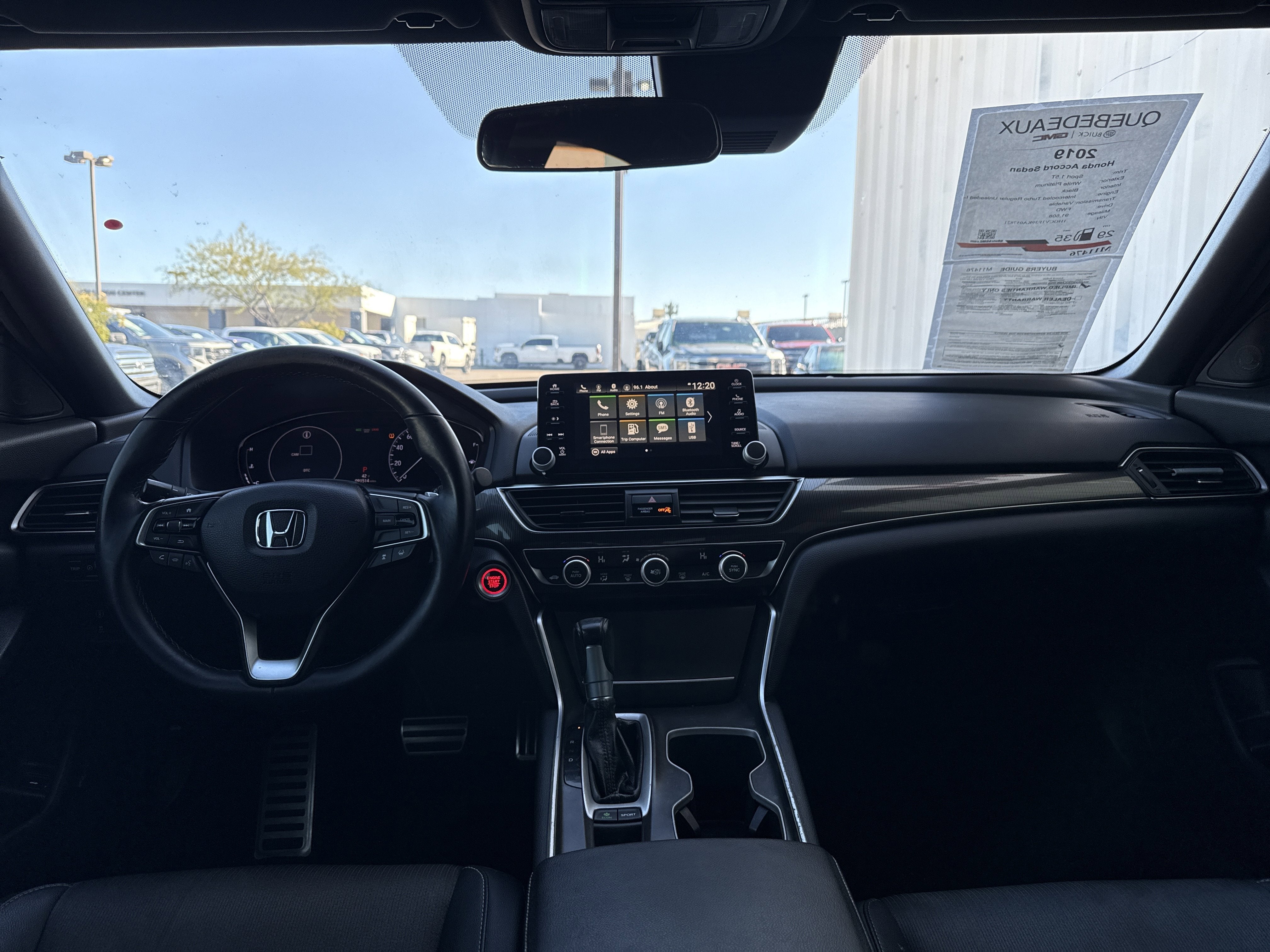 2019 Honda Accord Sedan Sport 1.5T