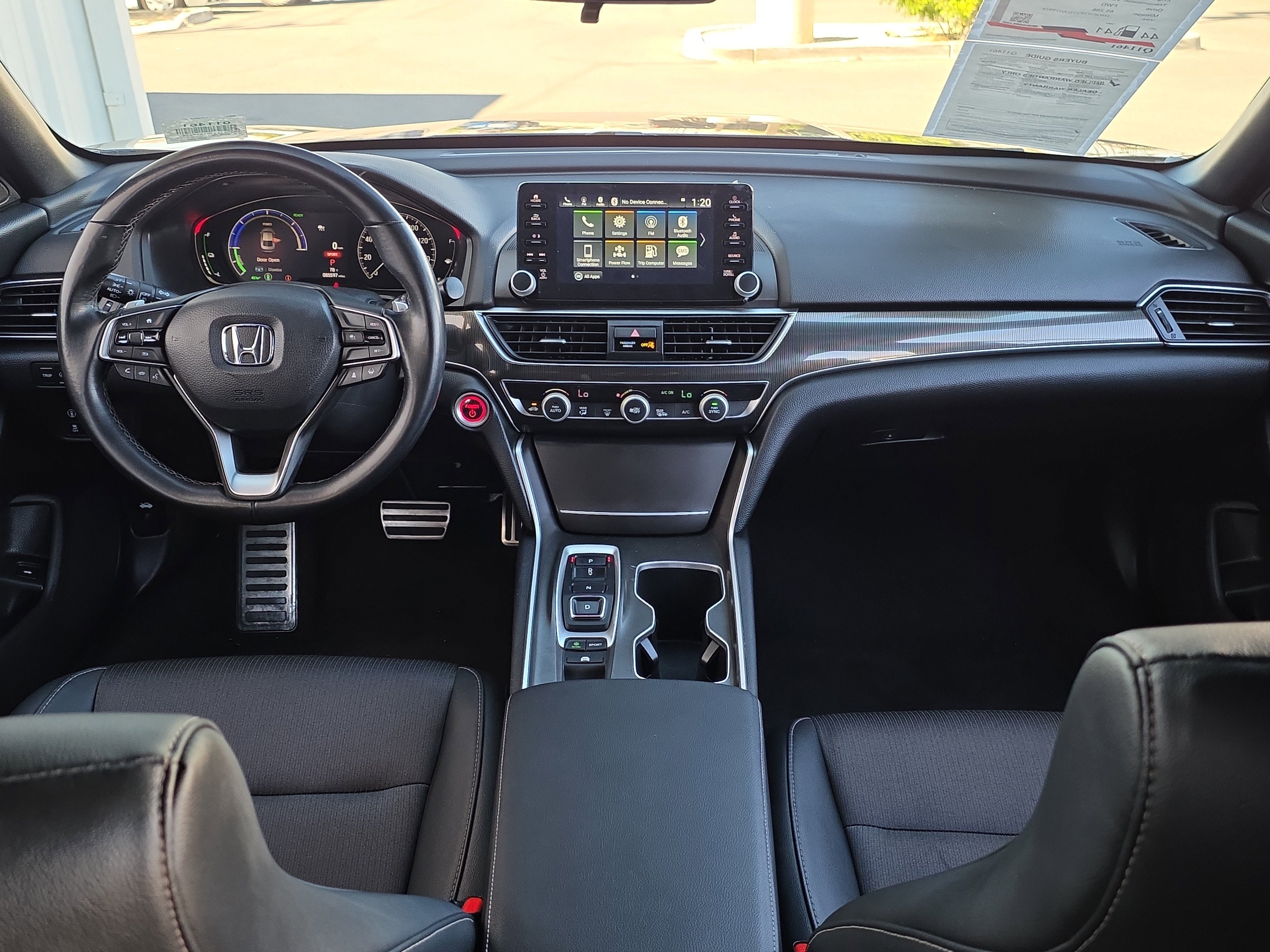 2022 Honda Accord Hybrid Sport