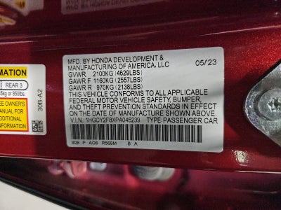 2023 Honda Accord Hybrid Touring