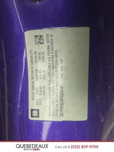 2015 Chevrolet Camaro SS