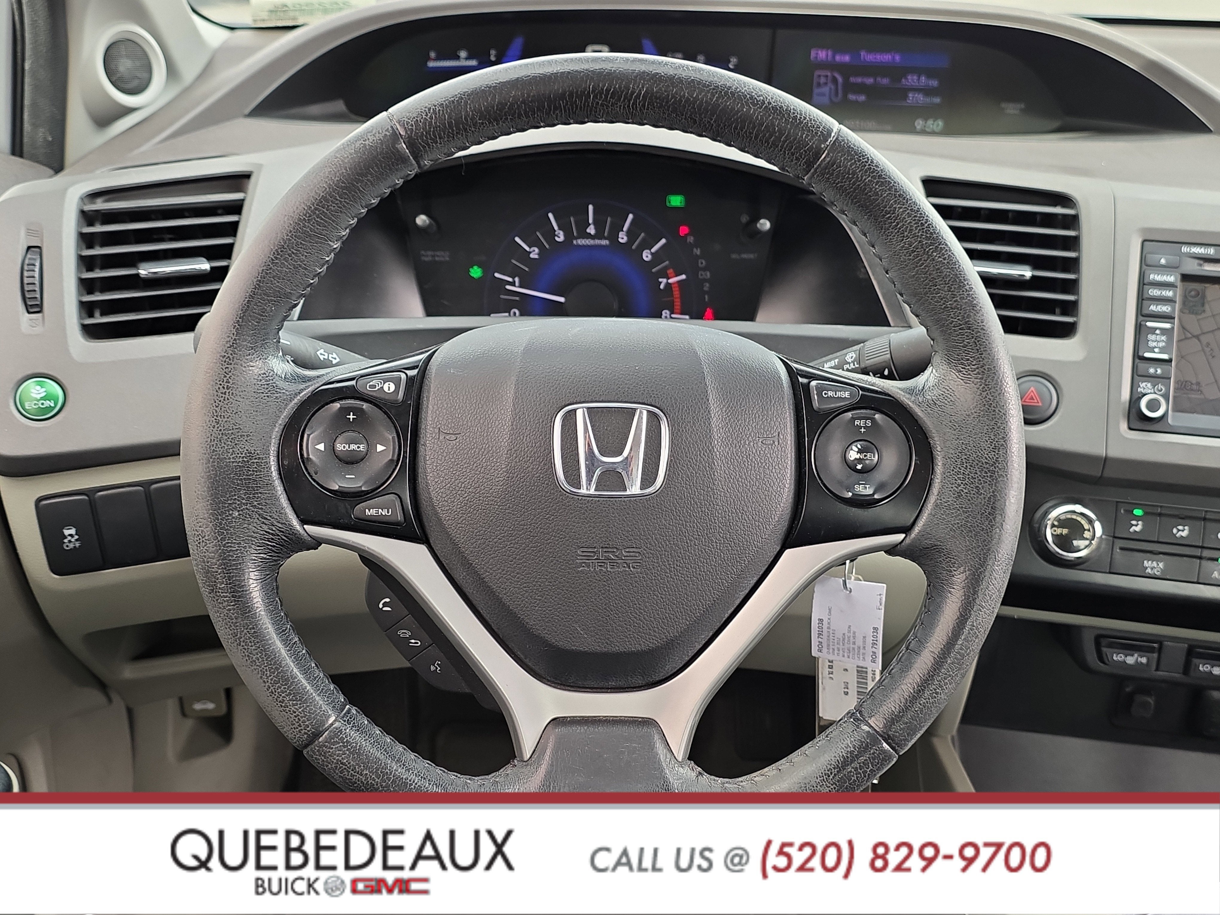 2012 Honda Civic Sdn EX-L