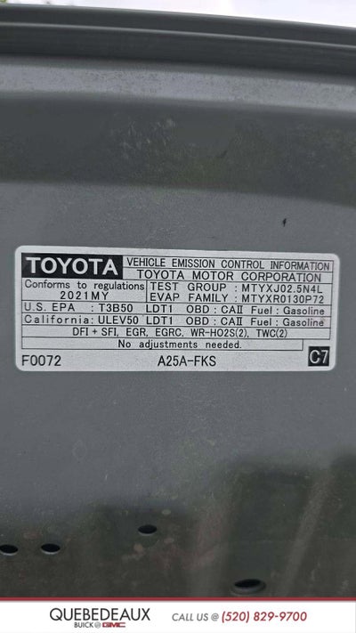 2021 Toyota RAV4 XLE