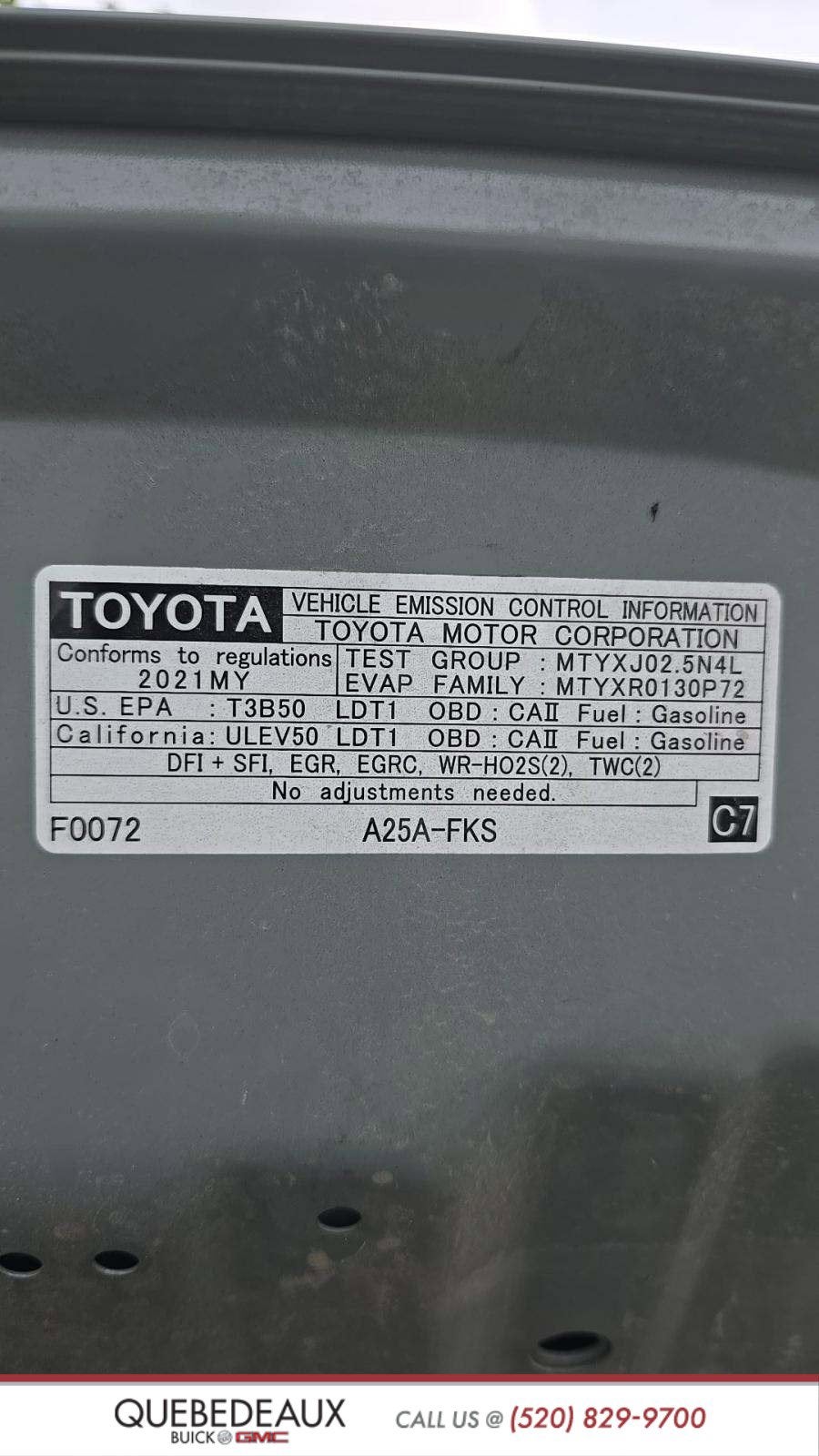 2021 Toyota RAV4 XLE