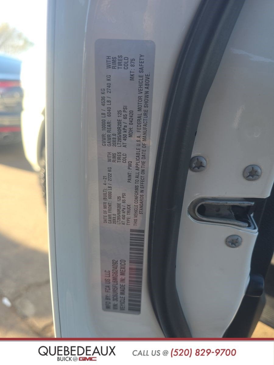 2021 RAM 2500 Laramie