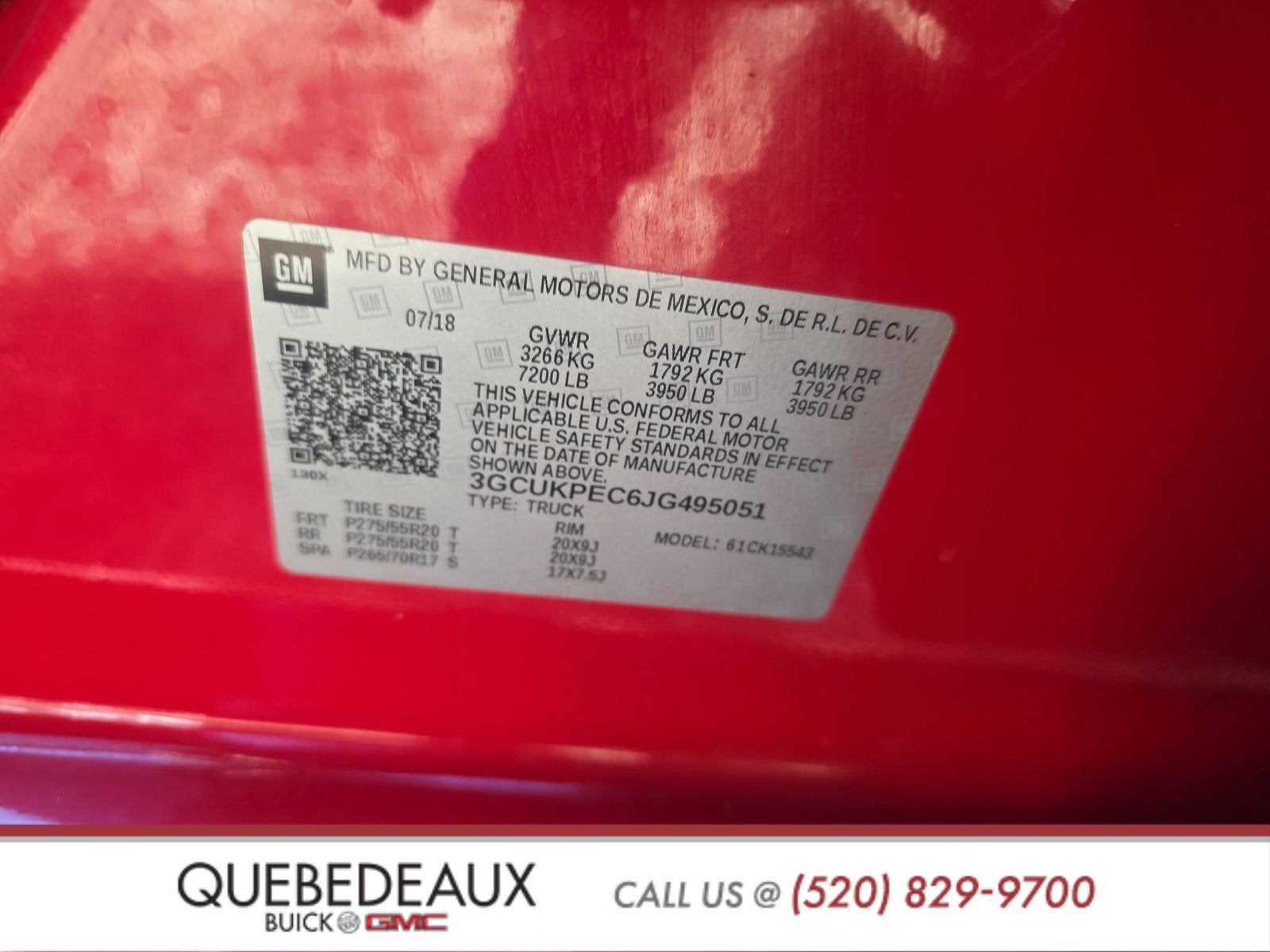 2018 Chevrolet Silverado 1500 Custom