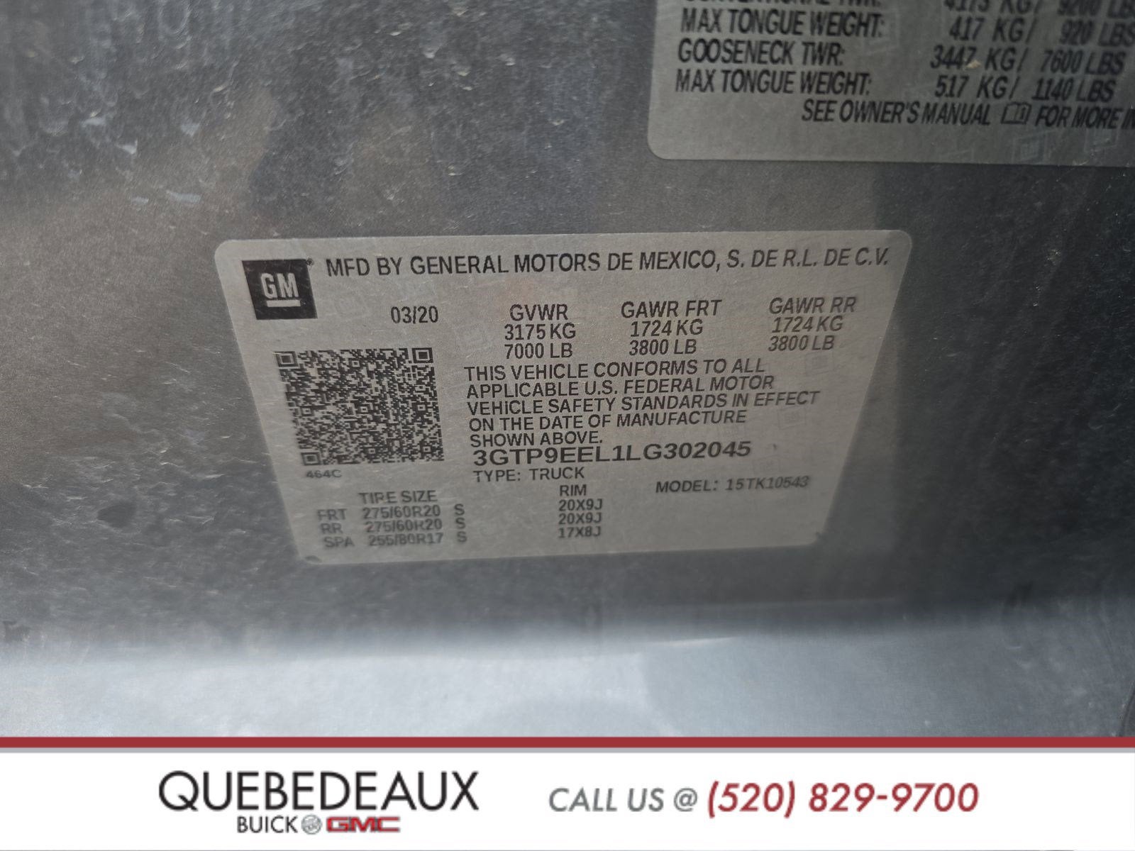 2020 GMC Sierra 1500 AT4