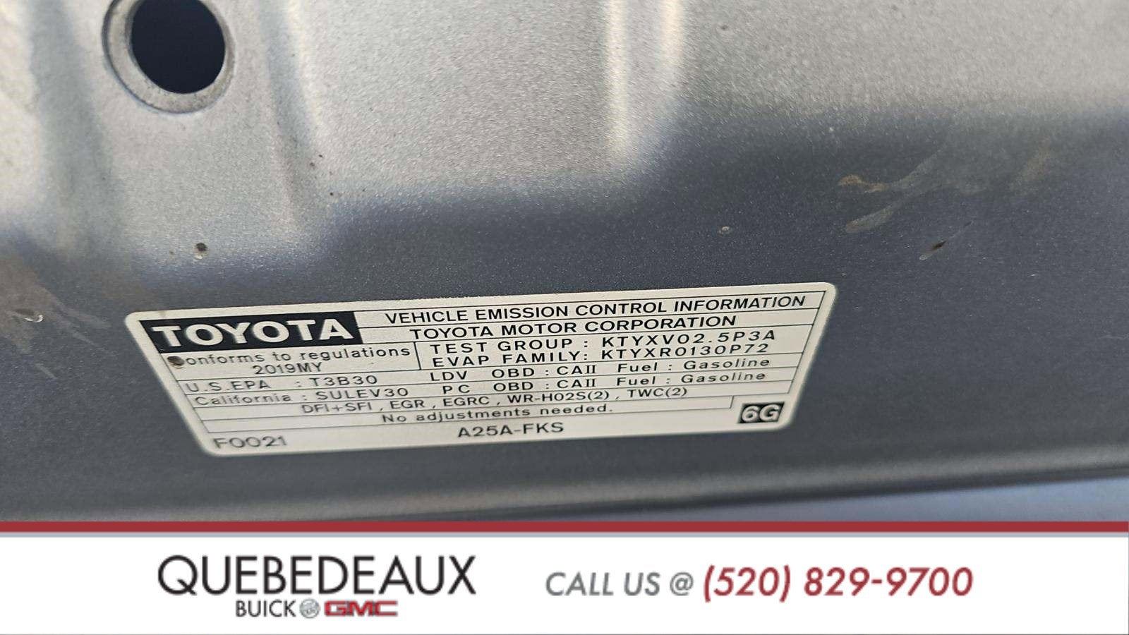 2019 Toyota Camry LE