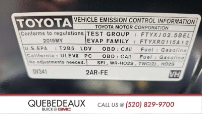 2015 Toyota Camry XLE