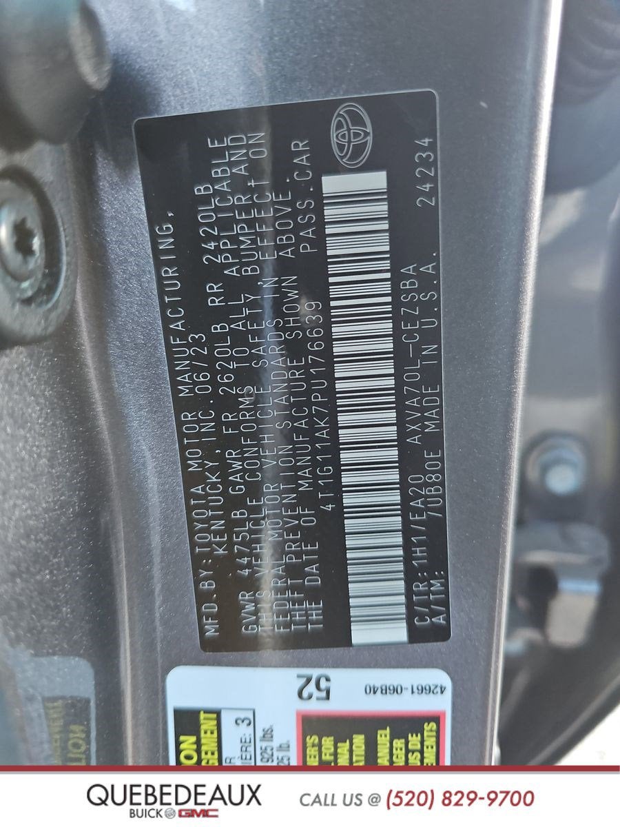 2023 Toyota Camry SE