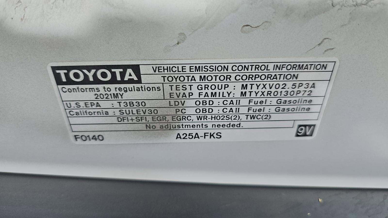 2021 Toyota Camry XSE