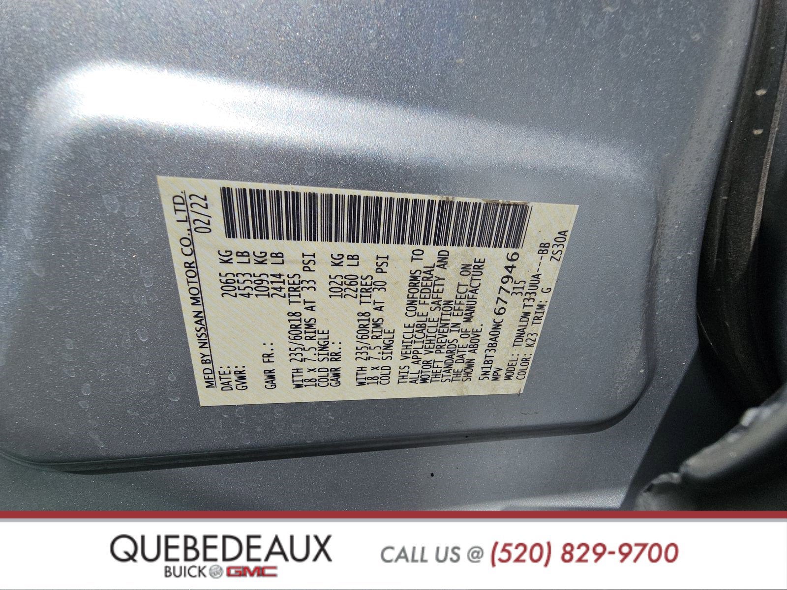 2022 Nissan Rogue SV