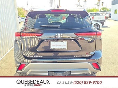 2022 Toyota Highlander Platinum