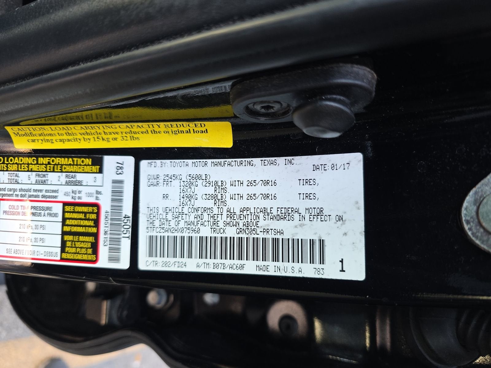 2017 Toyota Tacoma SR5