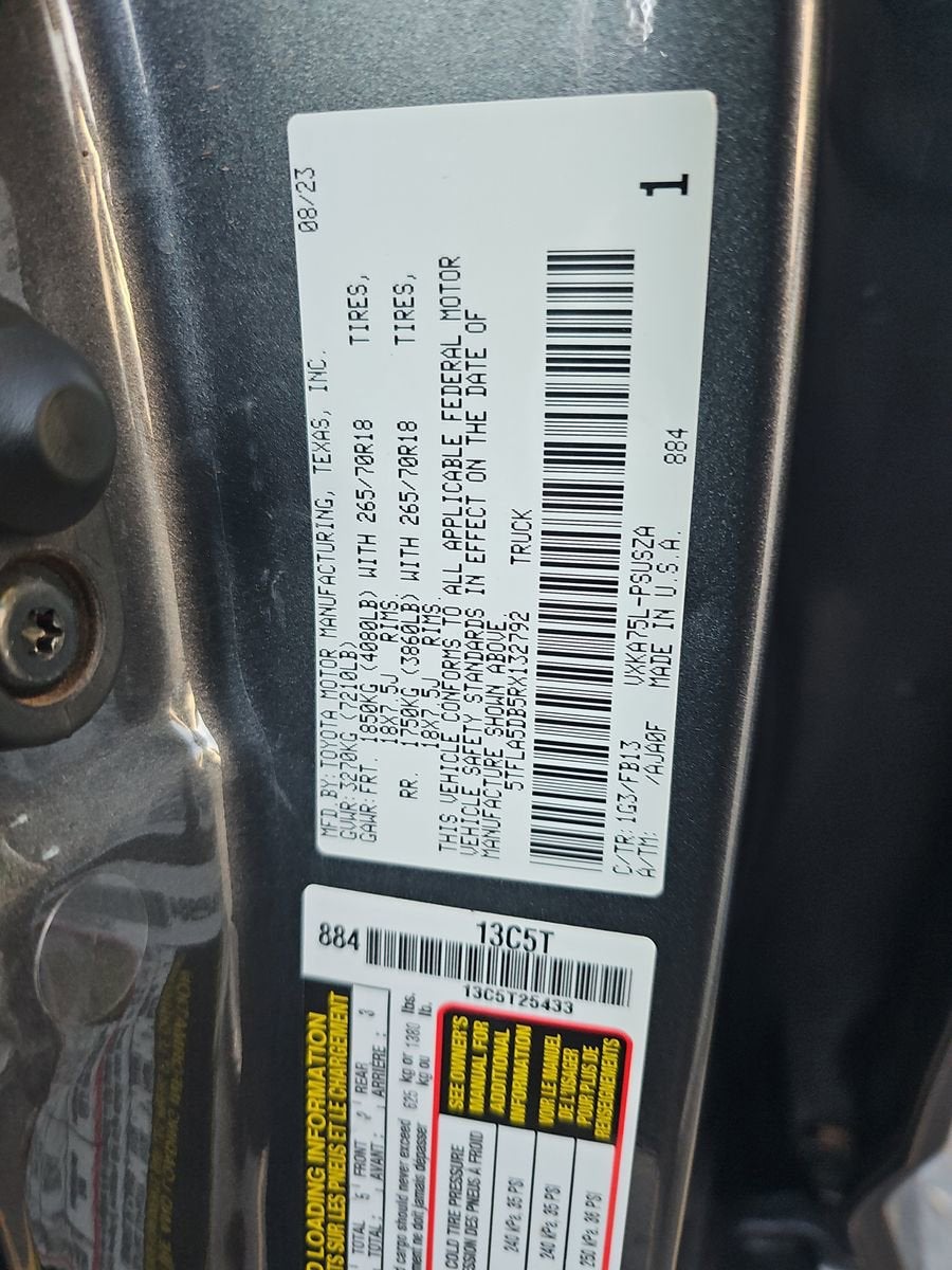 2024 Toyota Tundra 4WD SR5