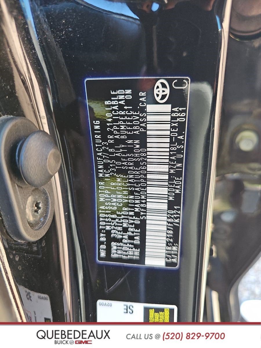 2023 Toyota Corolla LE