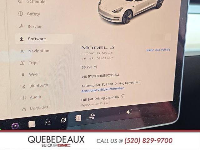 2022 Tesla Model 3 Long Range