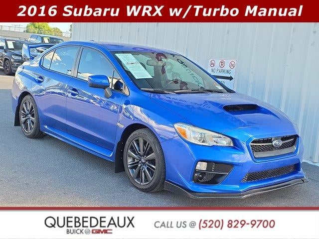 2016 Subaru WRX 4DR SDN MT