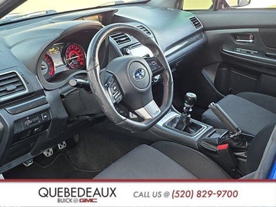 2017 Subaru WRX 4DR MT