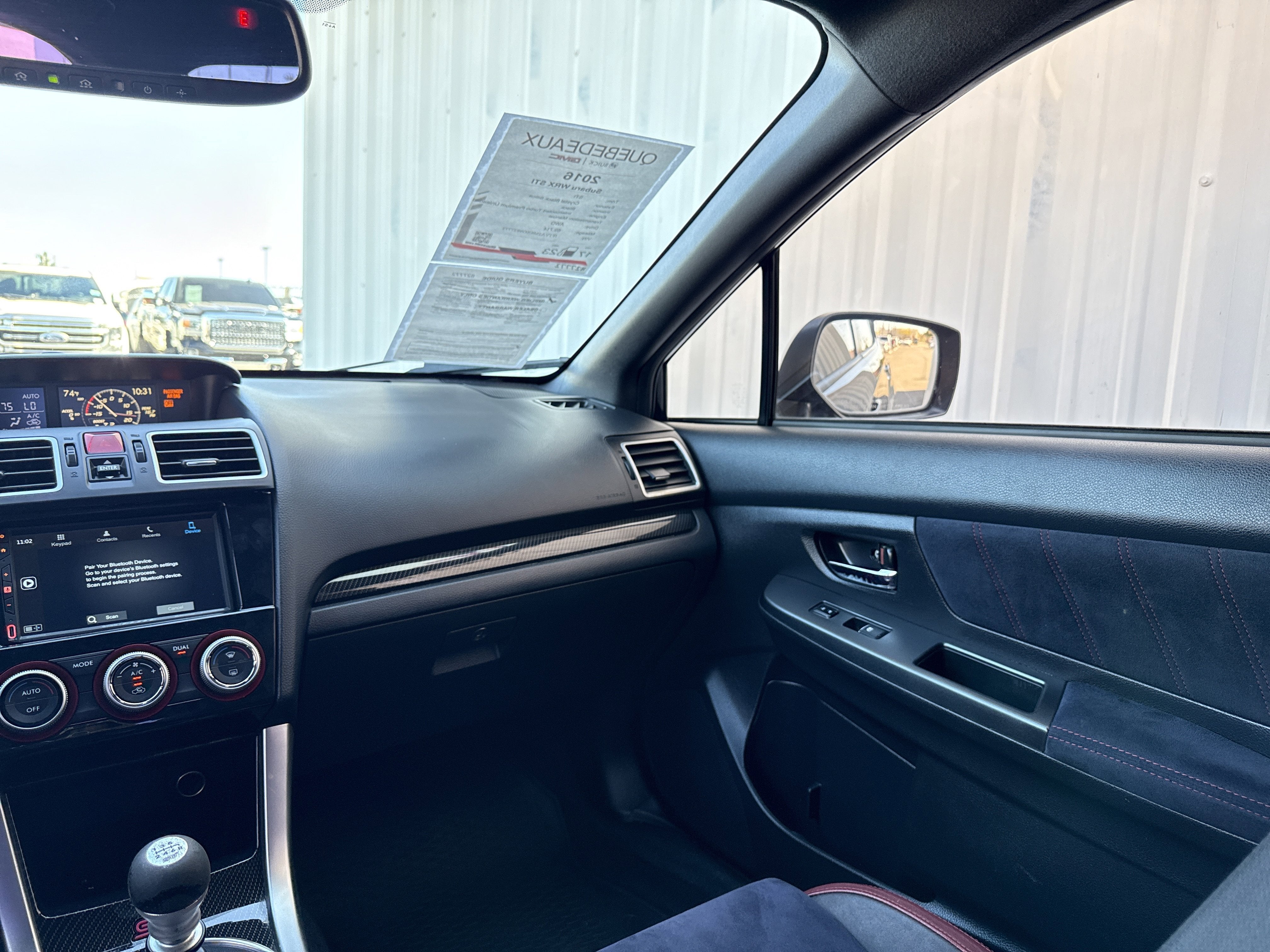 2016 Subaru WRX STI 4DR SDN