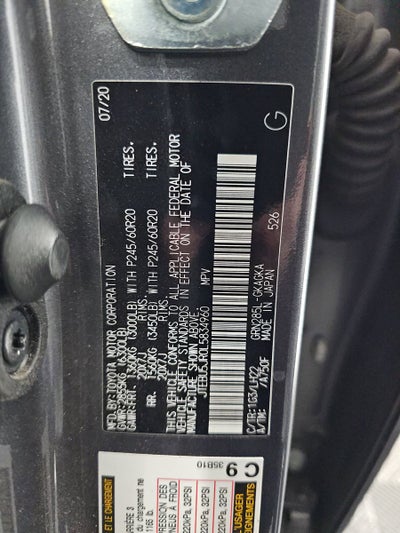 2020 Toyota 4Runner SR5