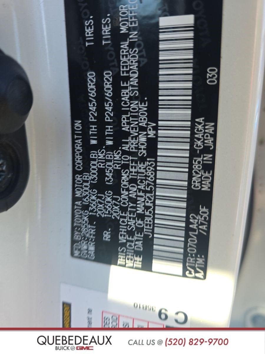 2020 Toyota 4Runner SR5