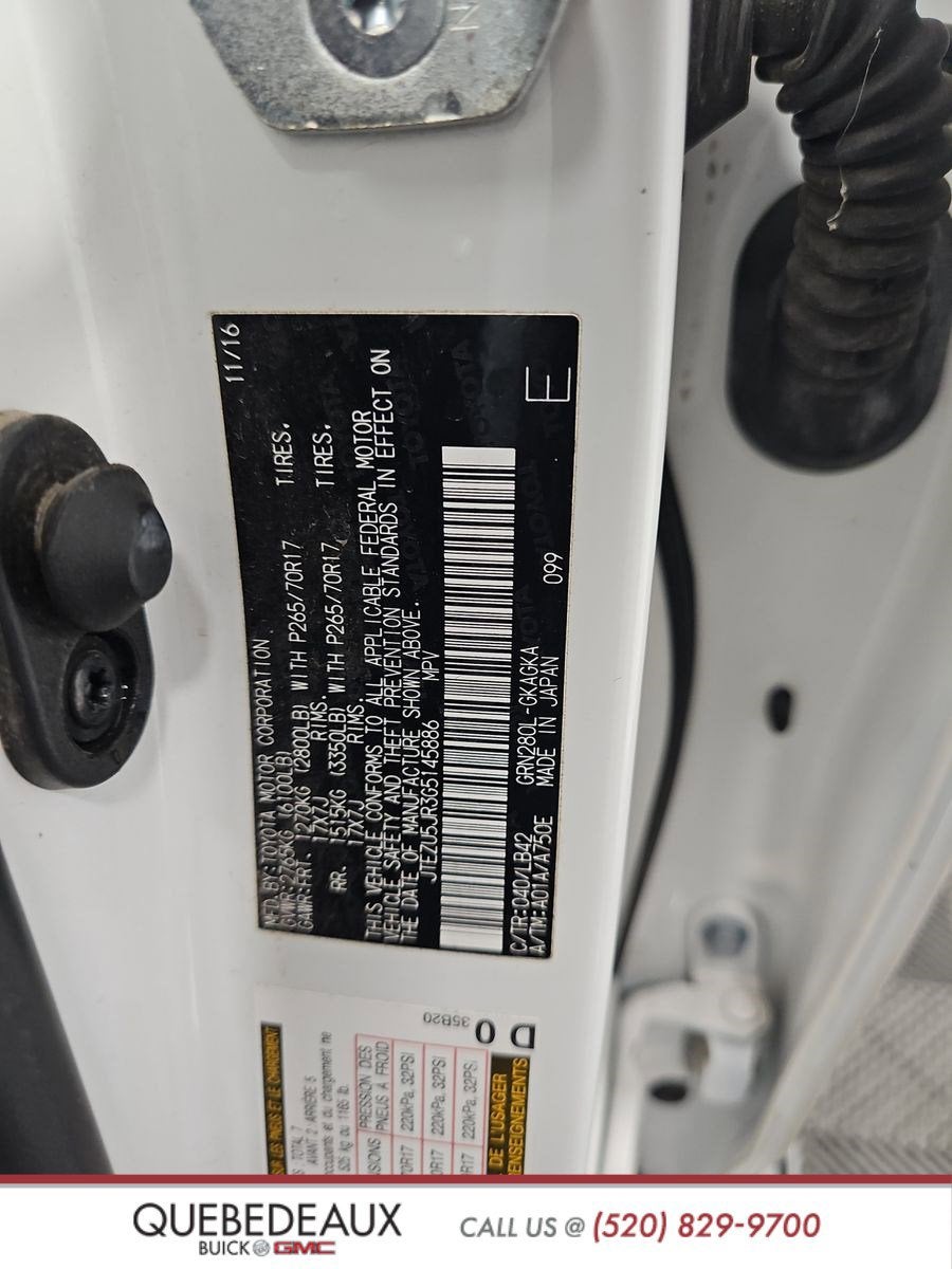 2016 Toyota 4Runner SR5