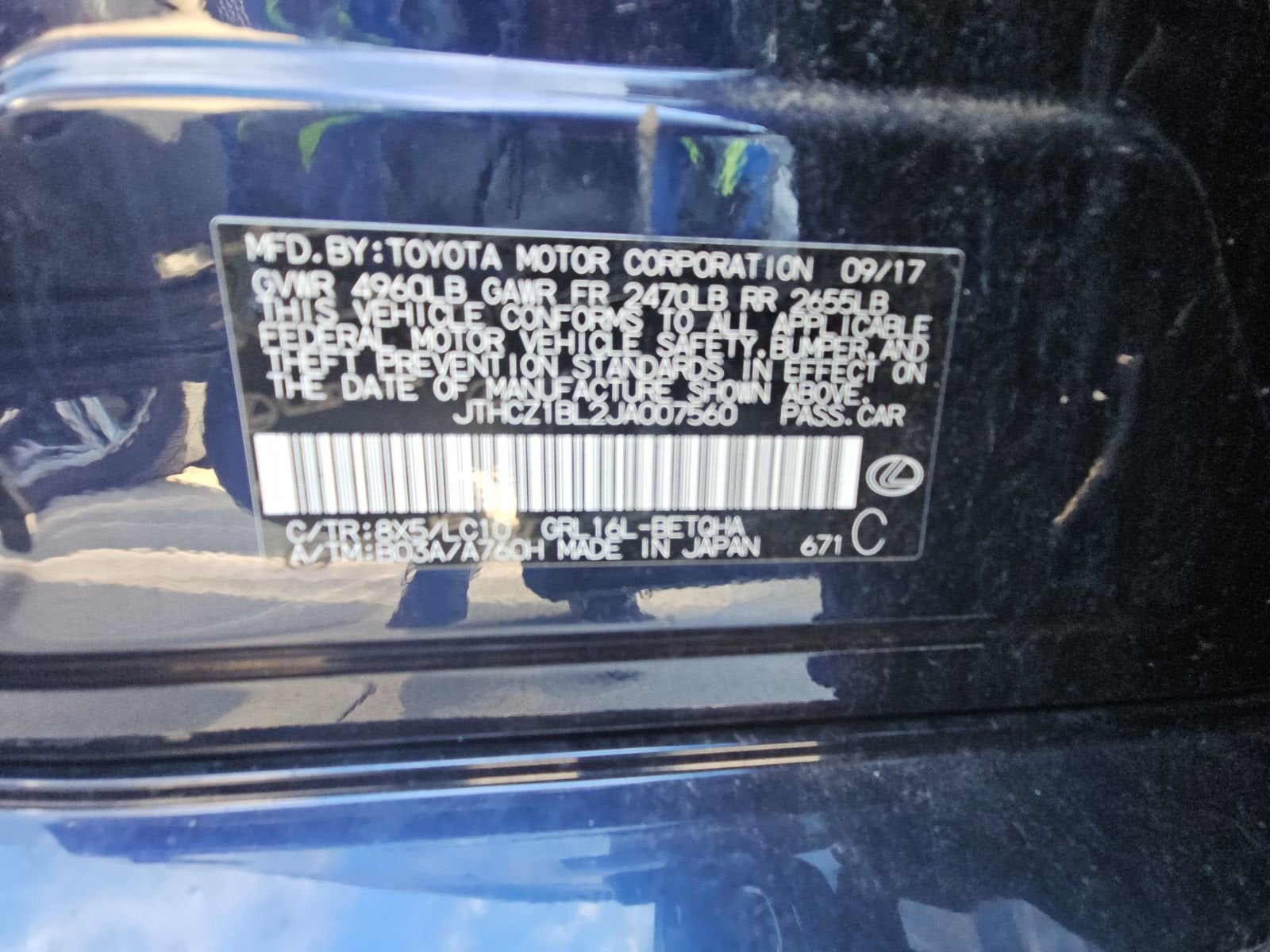 2018 Lexus GS GS 350