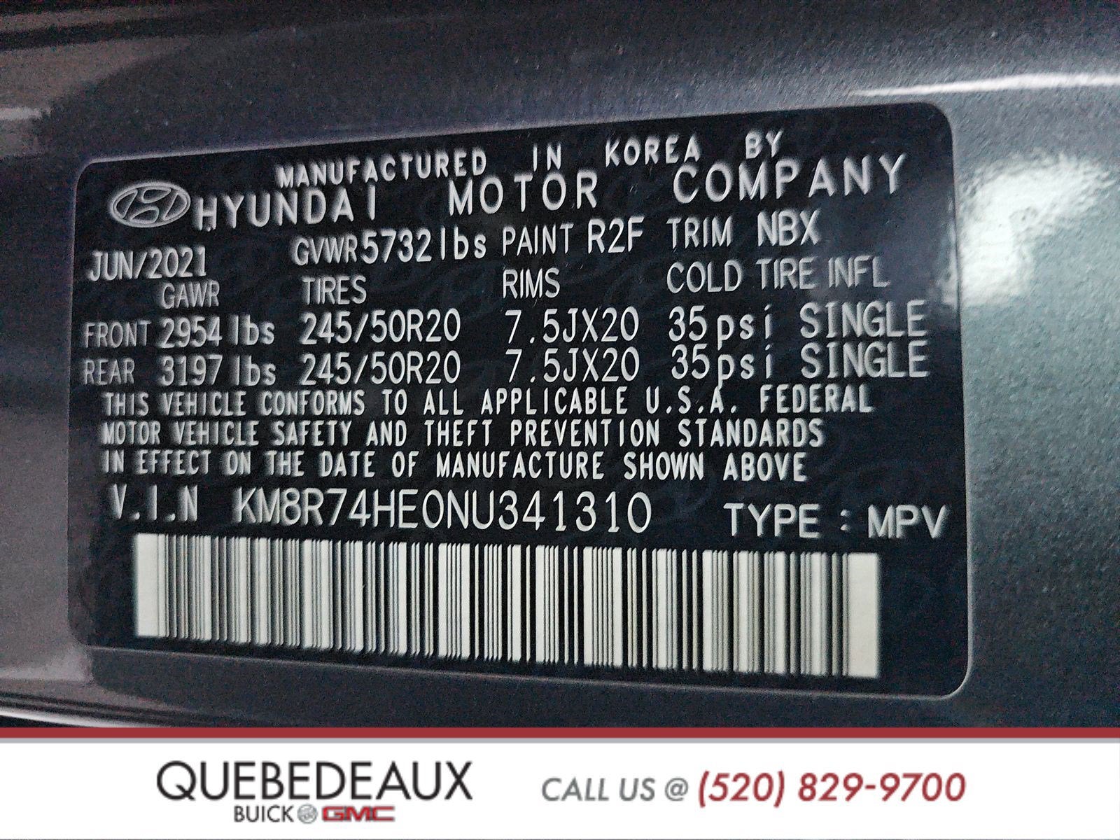 2022 Hyundai Palisade Calligraphy