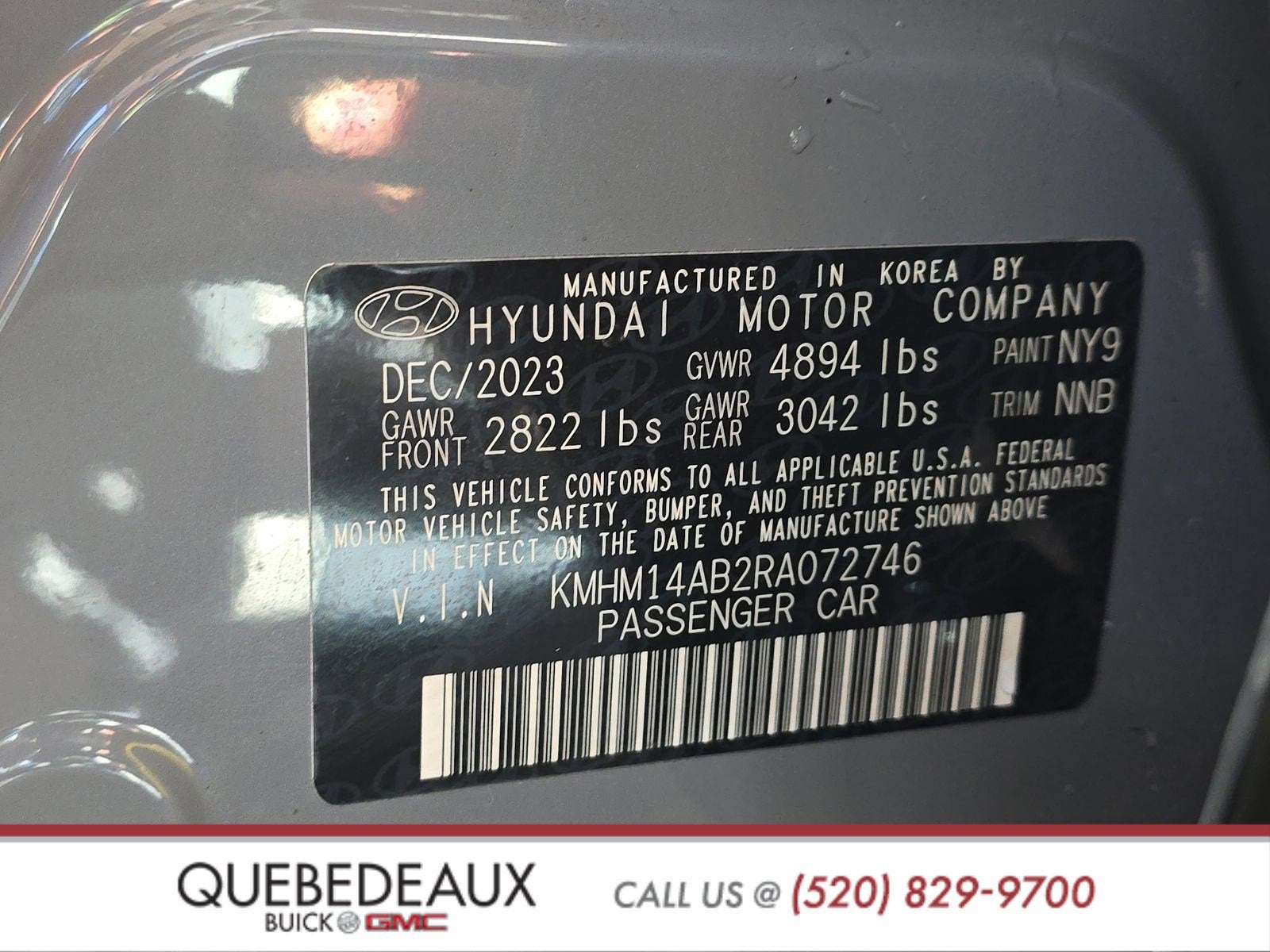 2024 Hyundai IONIQ 6 SE Standard Range