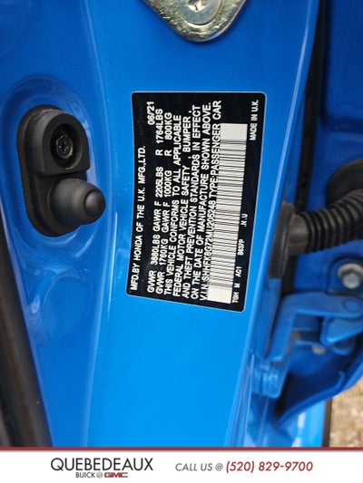 2021 Honda Civic Type R Touring