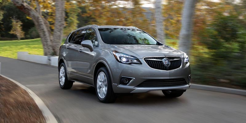 2020 Buick Envision exterior driving